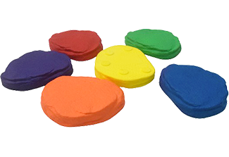 Soft Stepping Stones