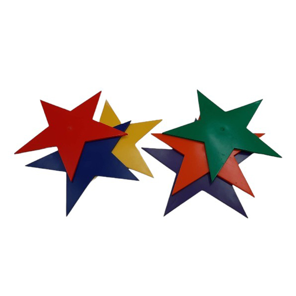 Kids' Activity Stars, PE Star Markers, Educational Floor Spots, Motivational Star Discs