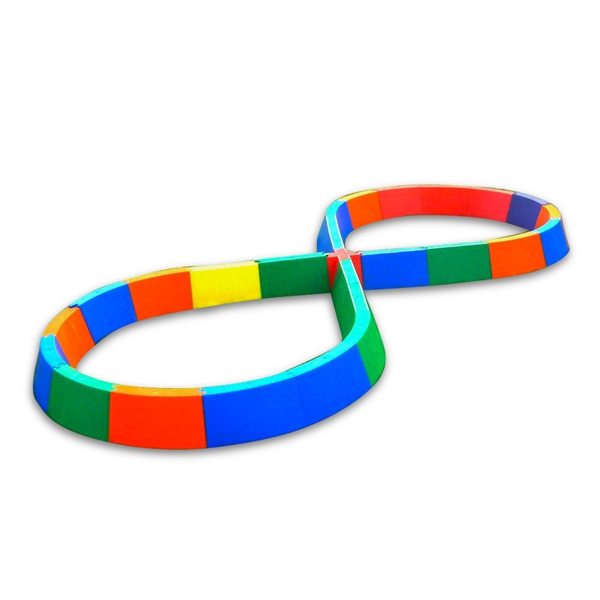 4"H Walking Balance Beam Figure 8 Class-Size Set