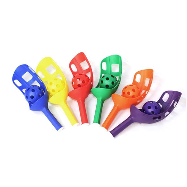 Leisure Scoop Toss Game – Perforated Ball Catch & Throw Set