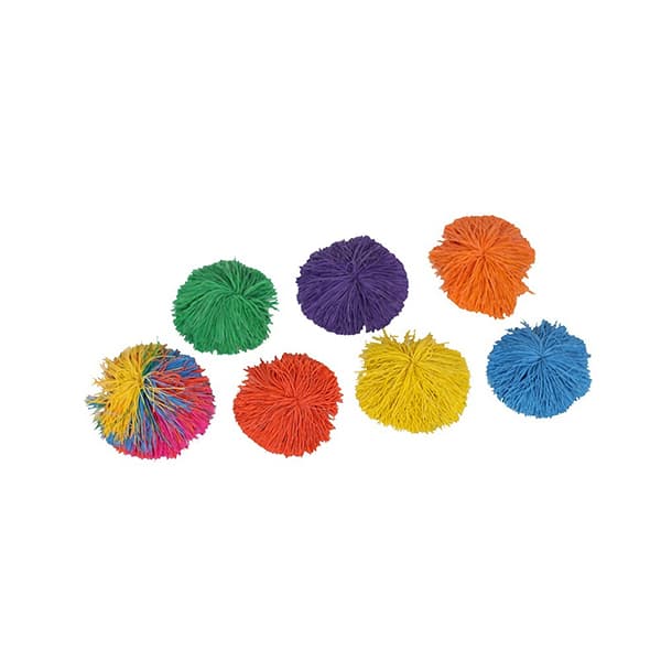 Stretchy Rubber String Ball (9cm) – Tactile Spiky Stress Ball for Kids, Therapy & Play