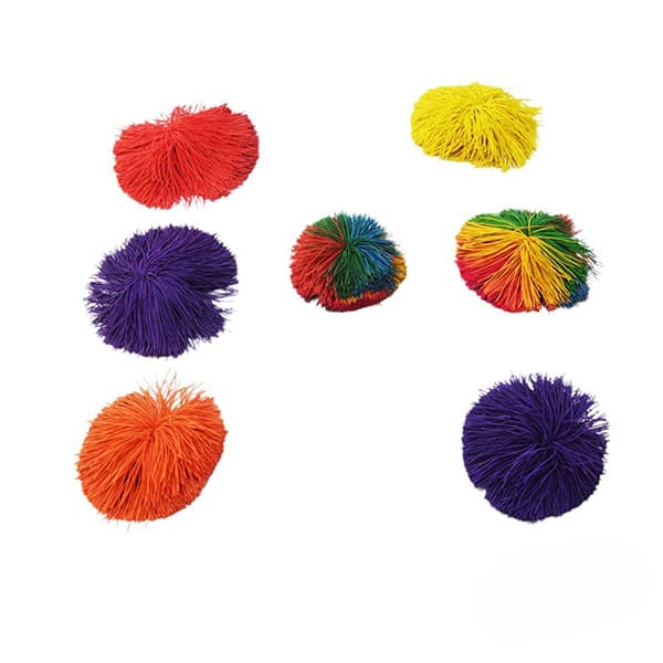 Stretchy Rubber String Ball (9cm) – Tactile Spiky Stress Ball for Kids, Therapy & Play